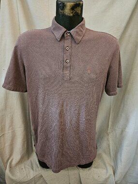 Men's 7 Diamonds Classic Polo Shirt Sz Large